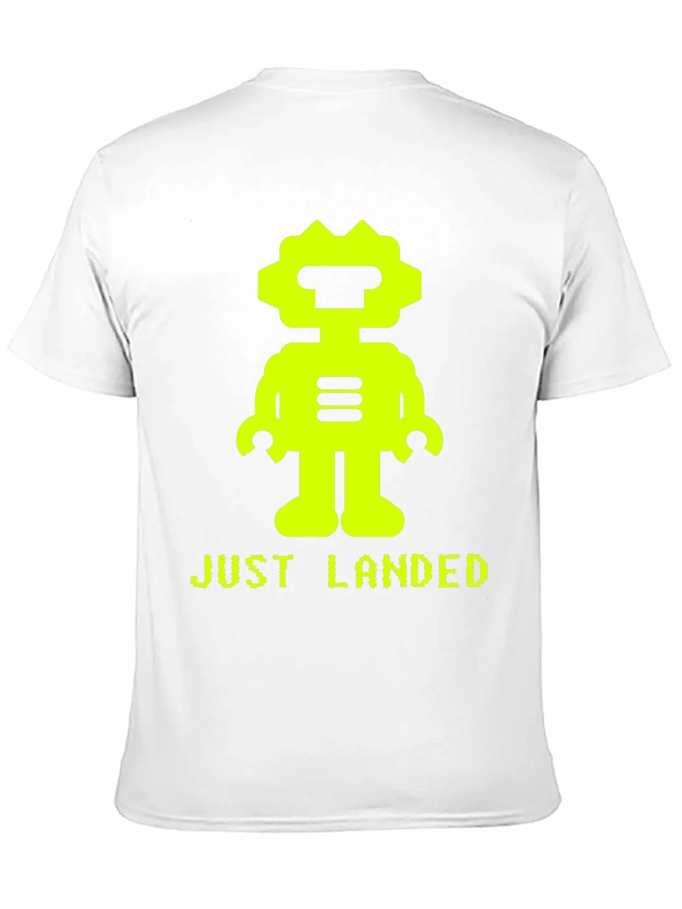 Just Landed Robot Graphic Tee