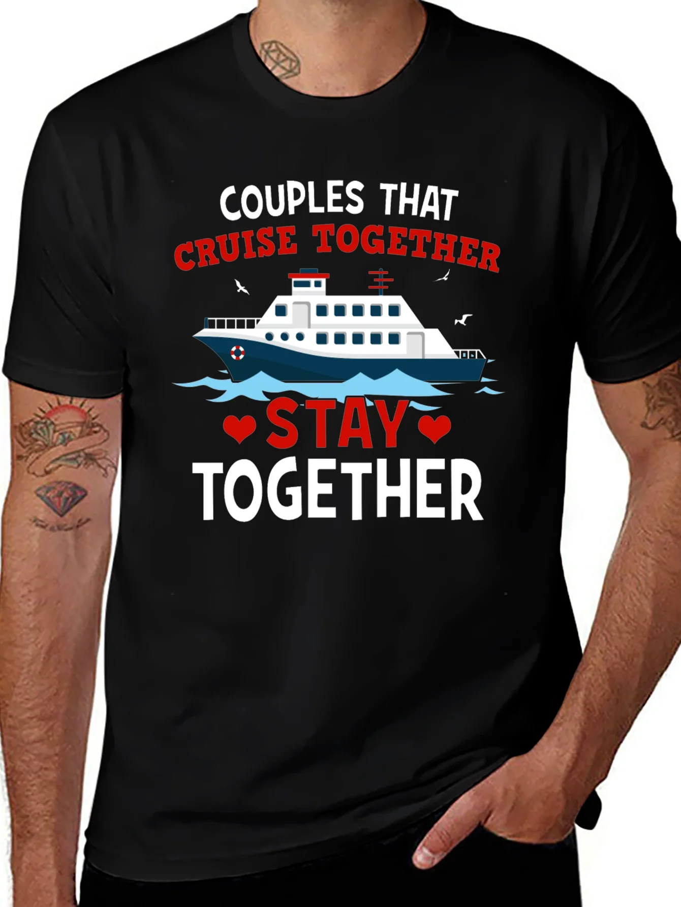 Couples Cruise Together T-Shirt