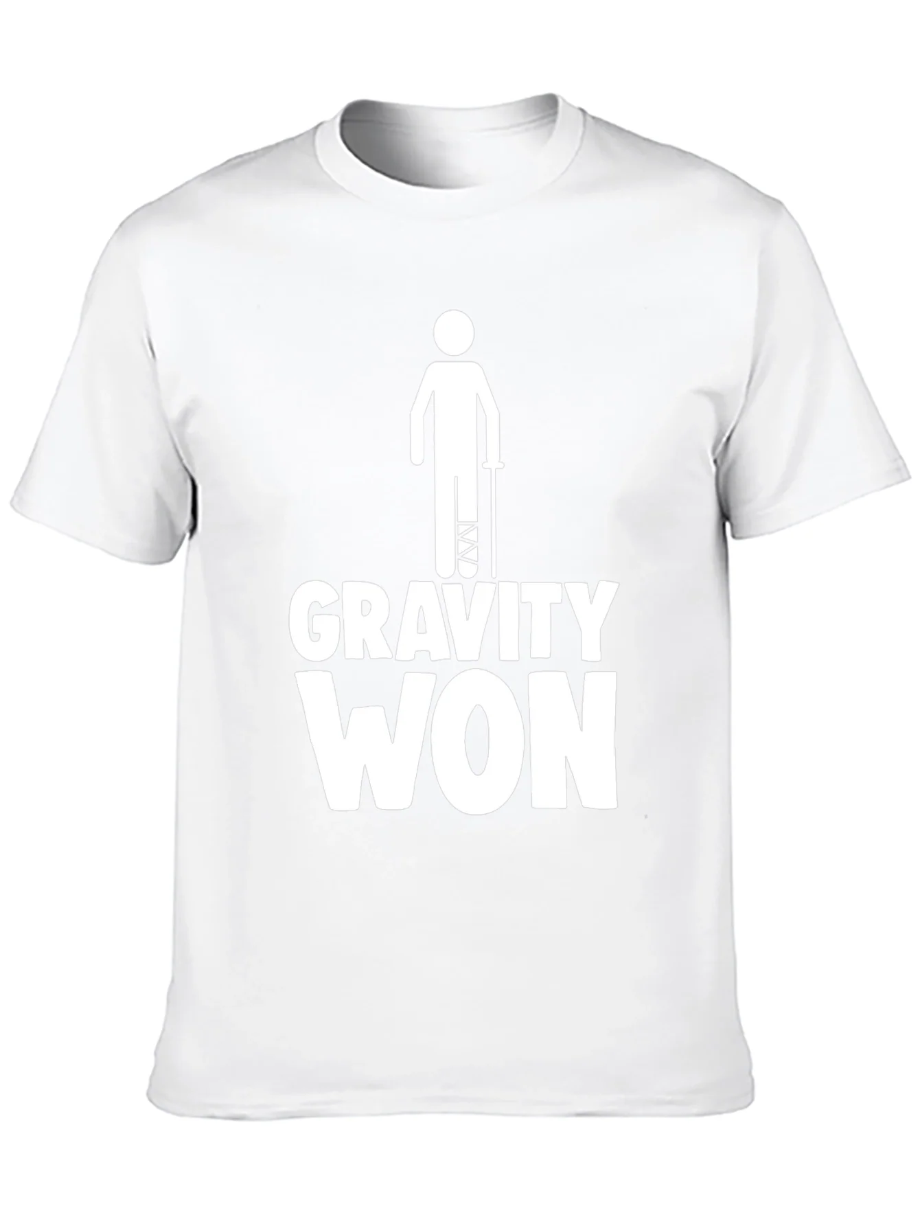 Gravity Won Funny Injury T-Shirt