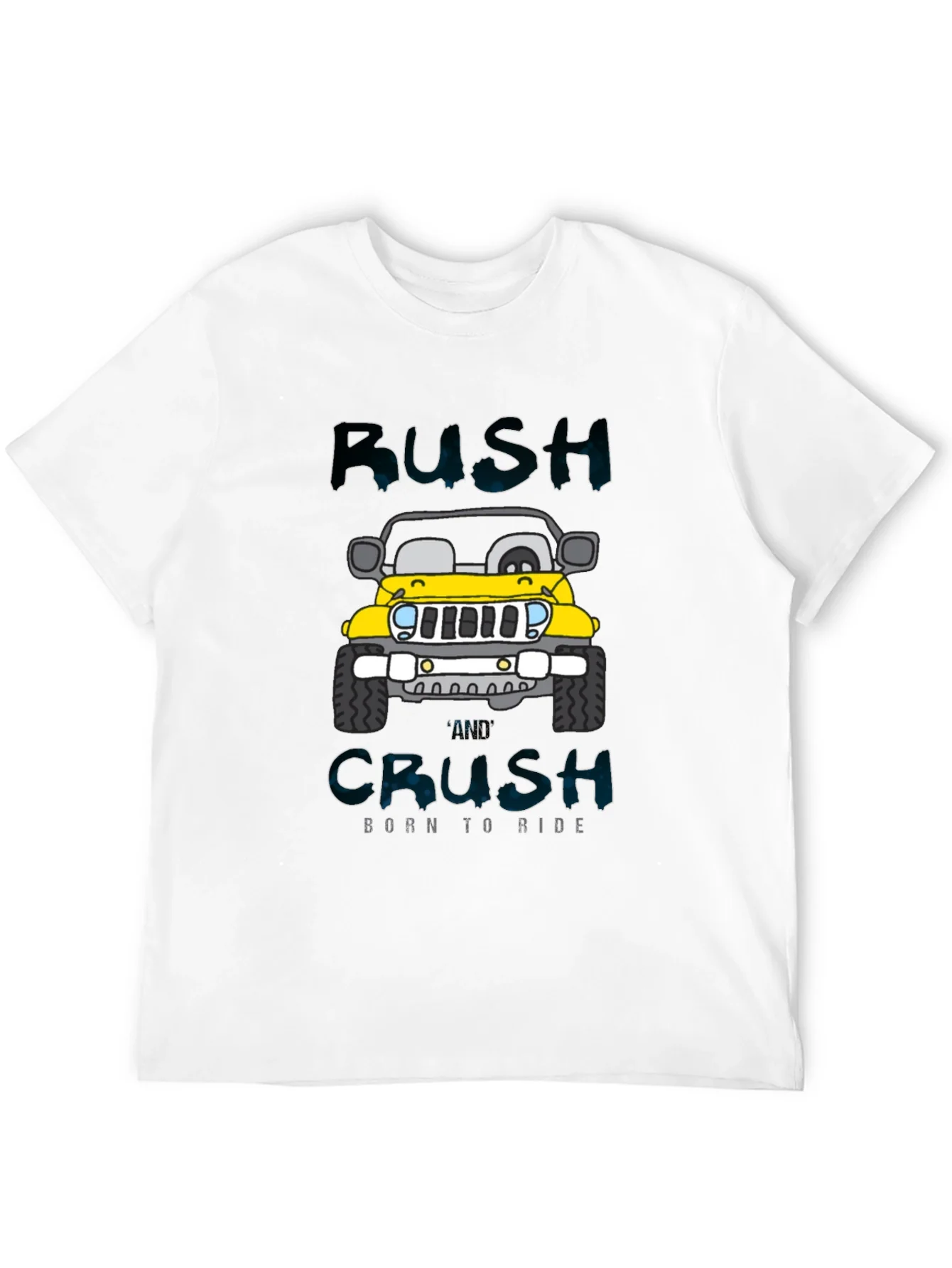 Rush and Crush Born to Ride Graphic T-Shirt