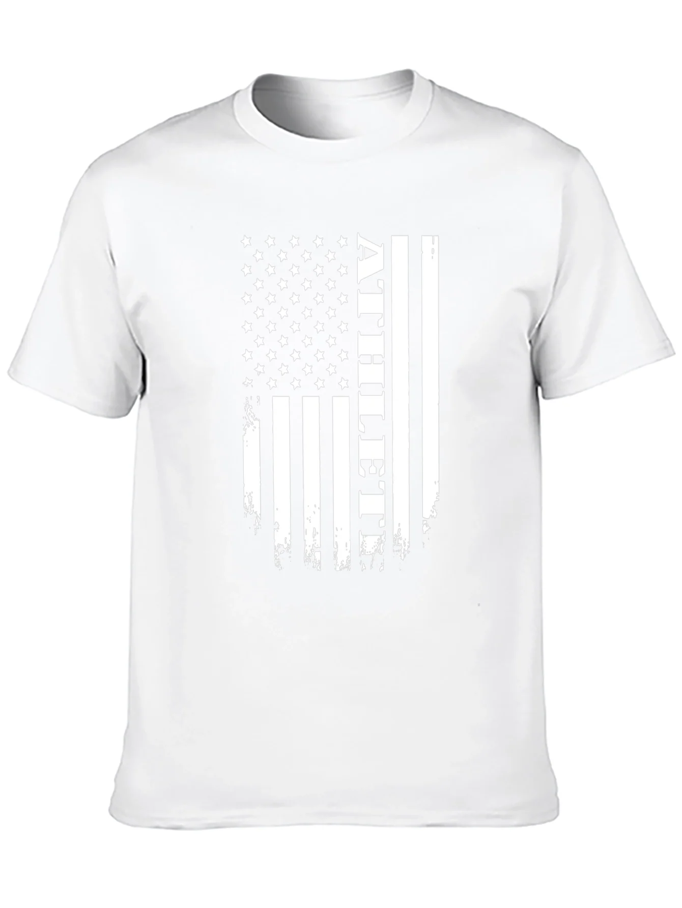 Athlete USA Flag Graphic T-Shirt