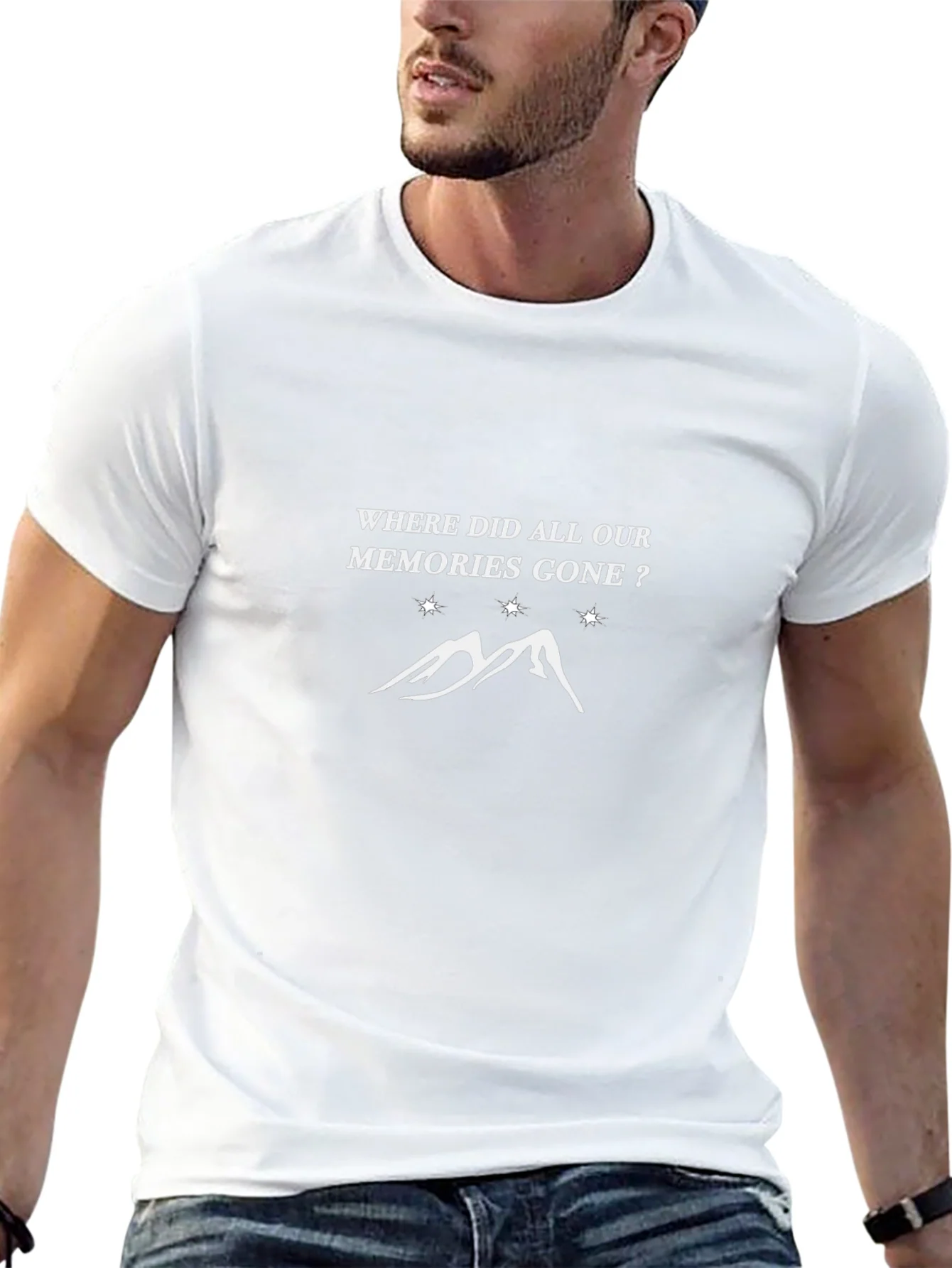 Memories Gone Graphic Tee - Black T-Shirt
