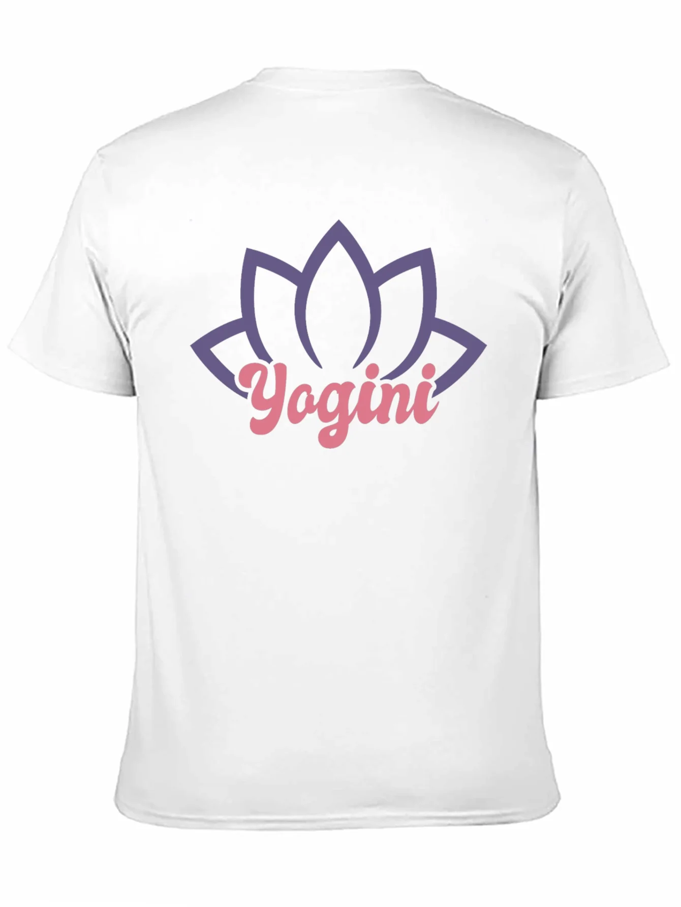 Yogini Lotus Black T-Shirt