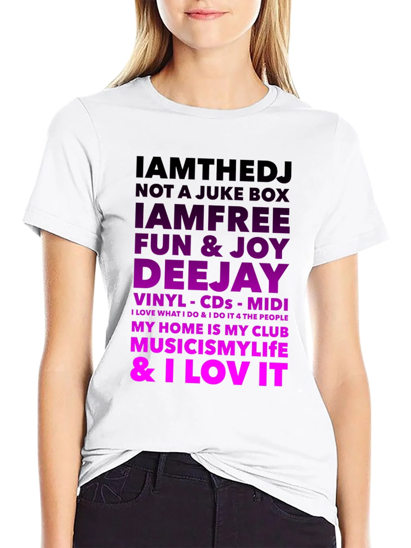 I Am The DJ Graphic T-Shirt
