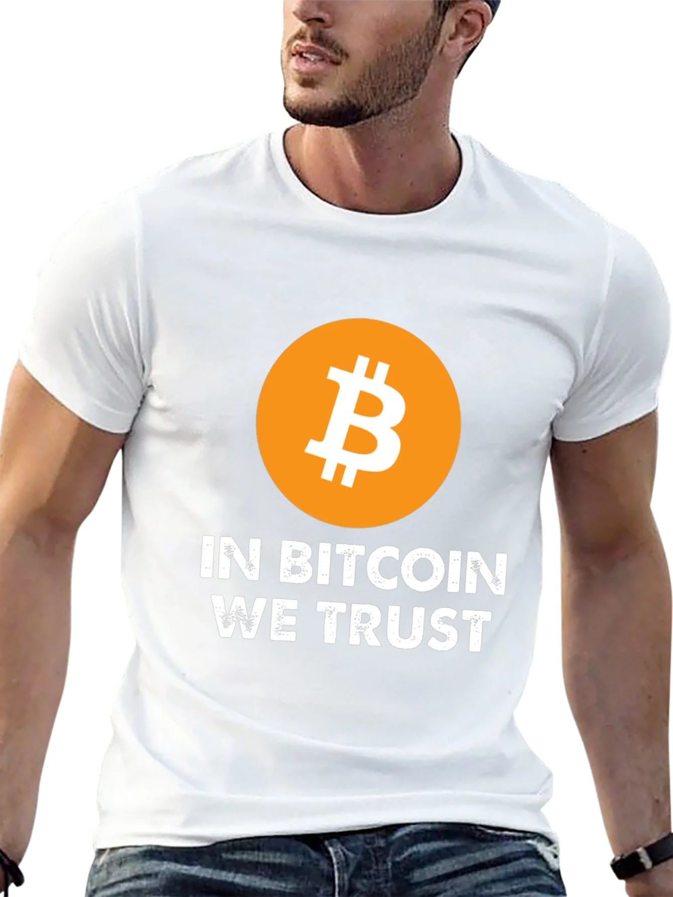 In Bitcoin We Trust Black T-Shirt